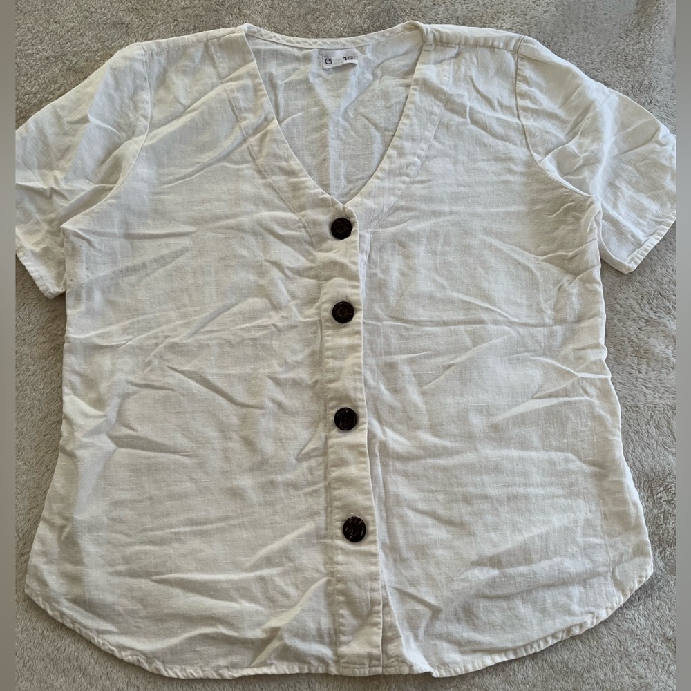 Women button down top